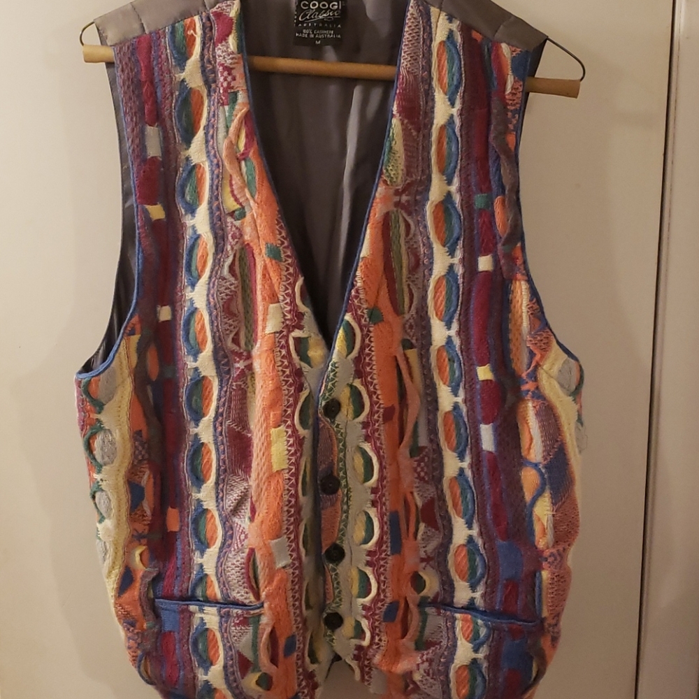 Coogi Cashmere vest.